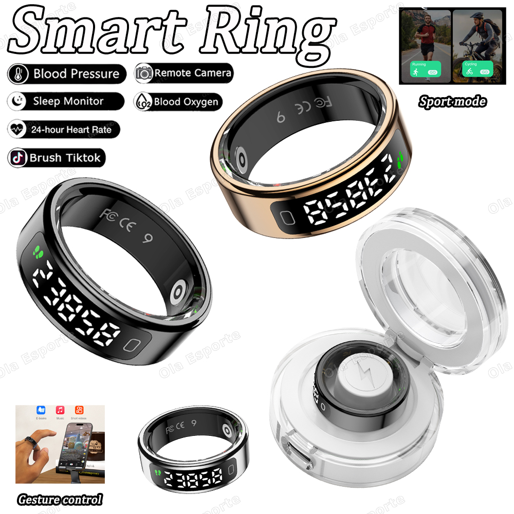 Body Brush - 2026 Nieuwe Smart Ring Display Scherm