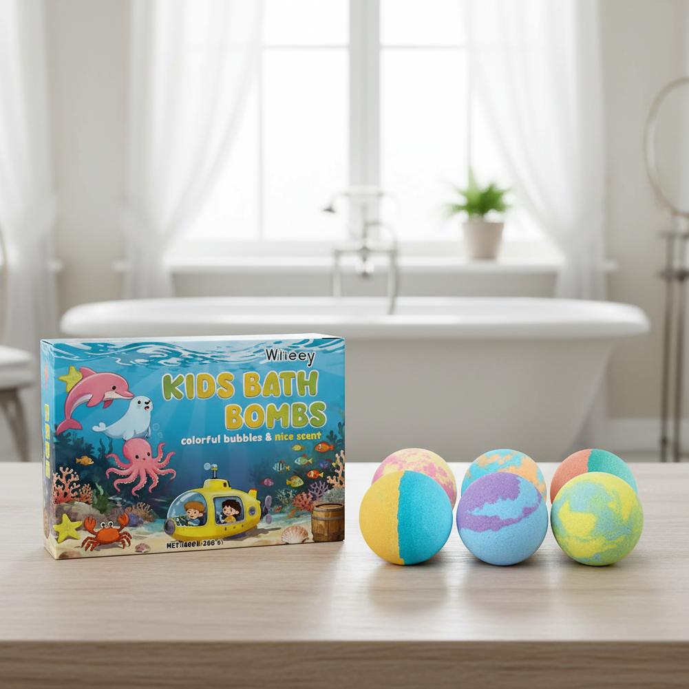 6 stuks/doos Kleurrijke Badbom - Bath Salts recensie en prijs