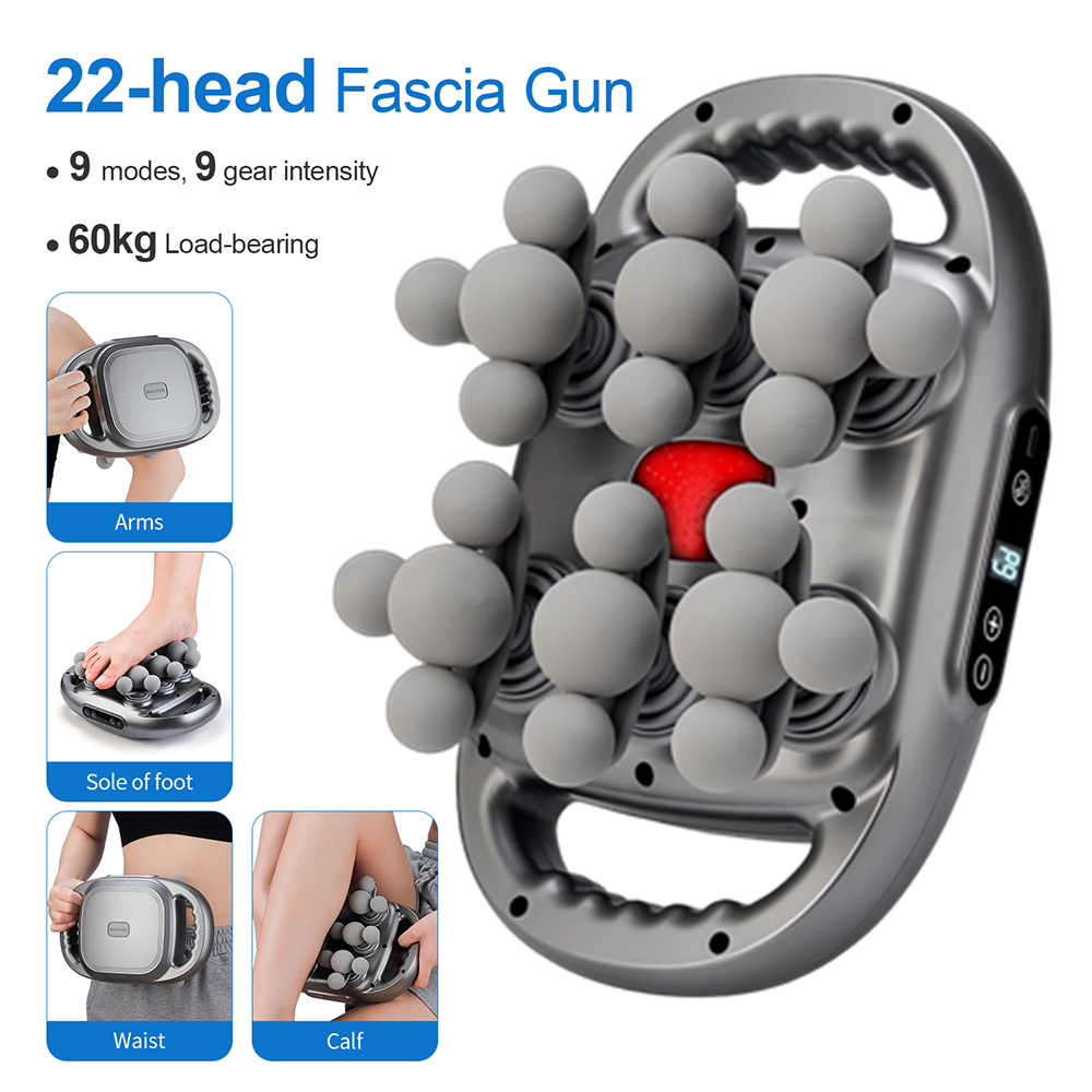 22-kops fascia gun, hoogfreque - Massage Gun recensie en prijs