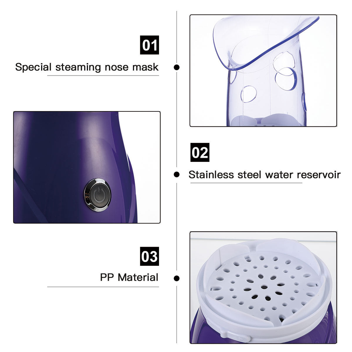 Gezichtsstoomapparaat Nano gez - Face Steamer recensie en prijs